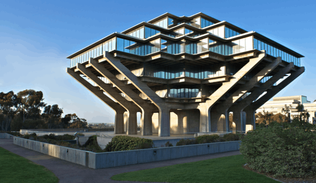 gedung arsitektur brutalisme