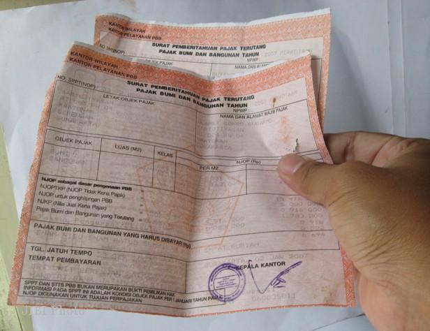 cara balik nama pbb