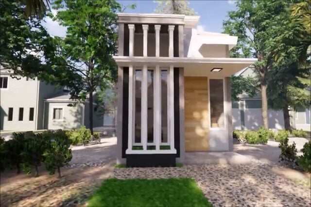 fasad rumah 4x6