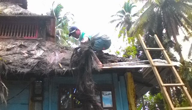 kekurangan atap ijuk