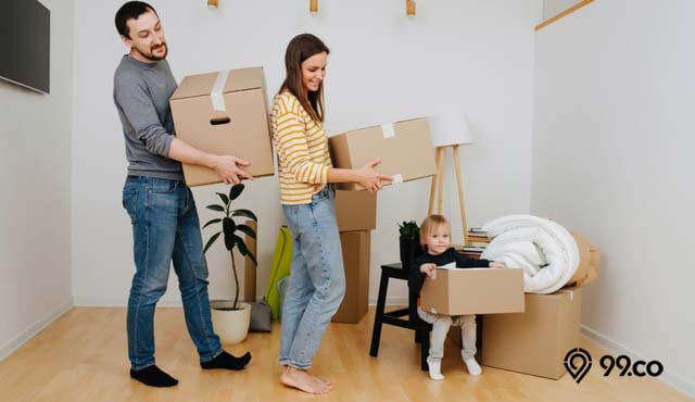 cara menata barang di rumah sempit