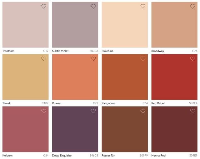 palet warna terang
