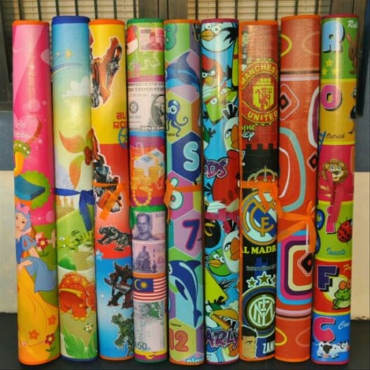 karpet motif karakter