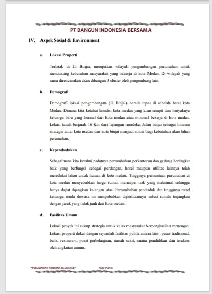 contoh proposal kerjasama bisnis properti