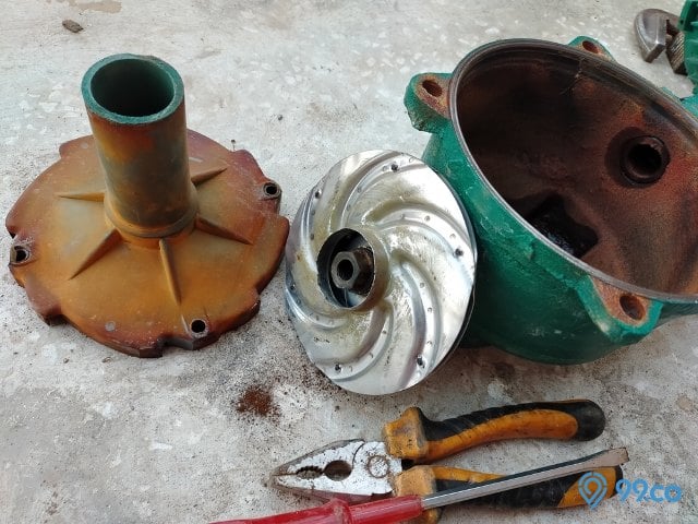 jet pump tidak keluar air