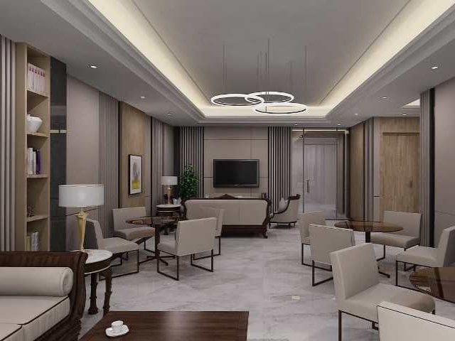 ruang tunggu elegan
