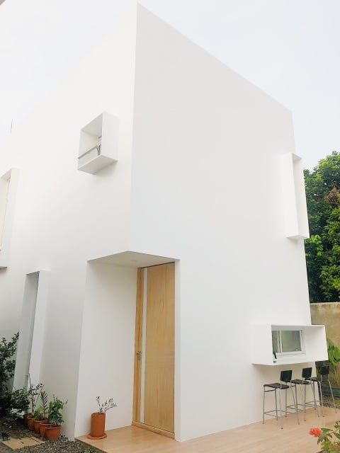 fasad rumah jepang minimalis