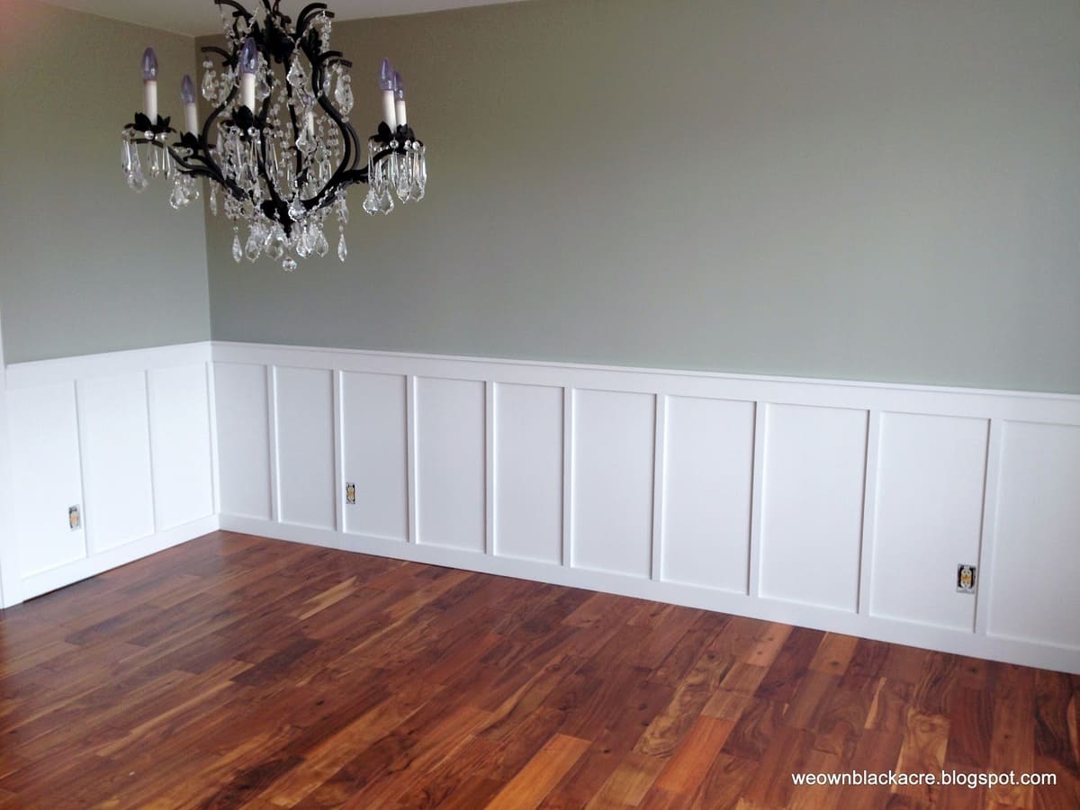 Board and Batten Wainscoting
