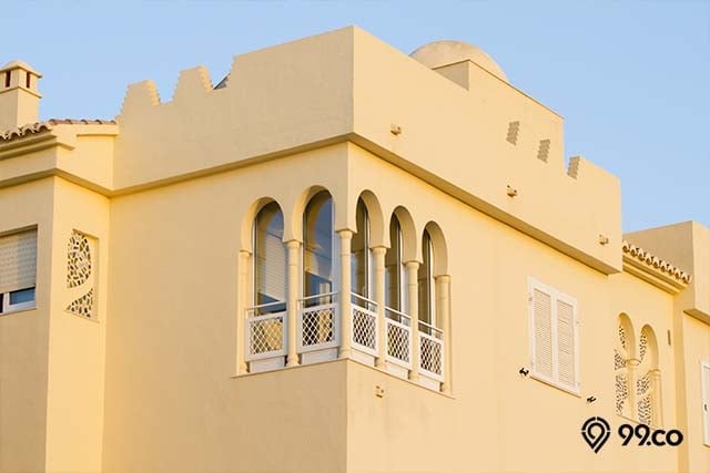 ciri desain atap rumah arab saudi