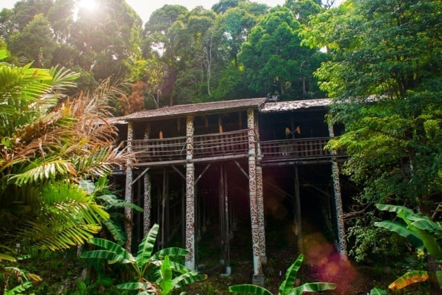 rumah panjang orang ulu
