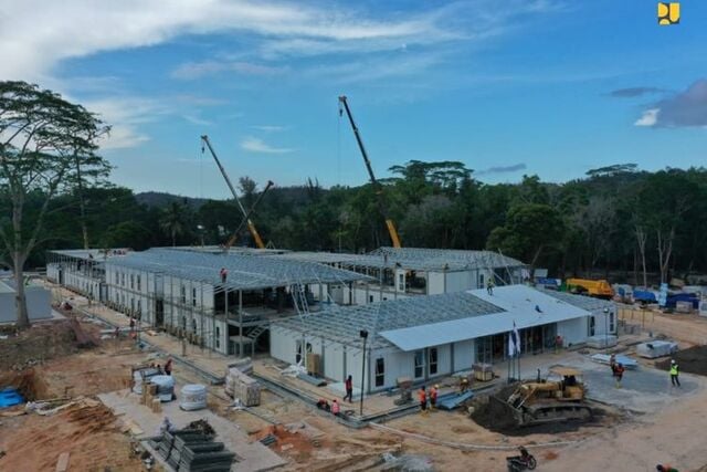 contoh bangunan dengan struktur modular