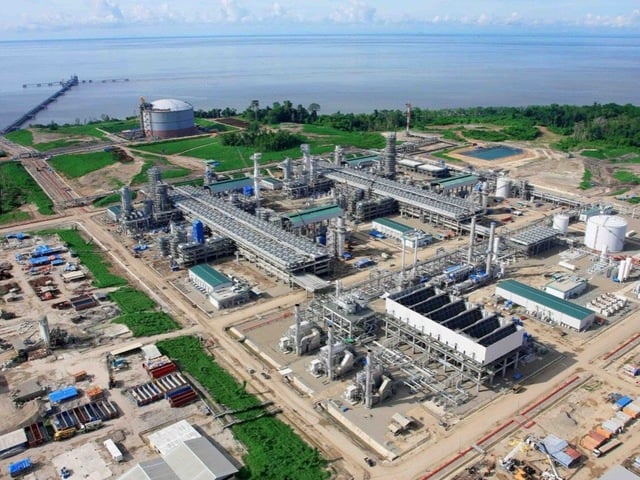 potret bangunan BP Tangguh LNG