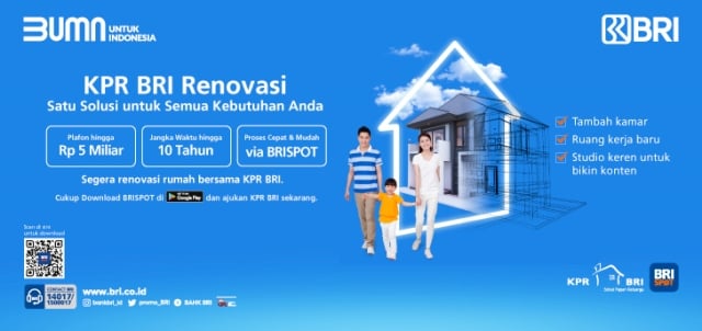 kredit renovasi rumah bri