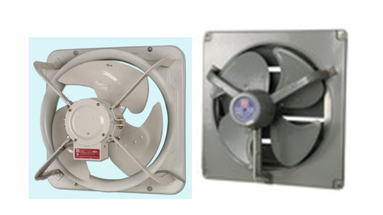 jenis jenis exhaust fan