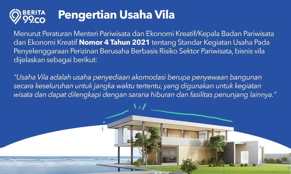 usaha vila adalah