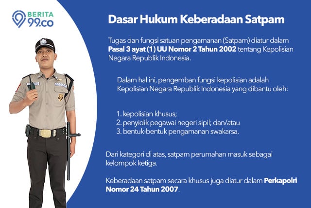 dasar hukum keberadaan satpam