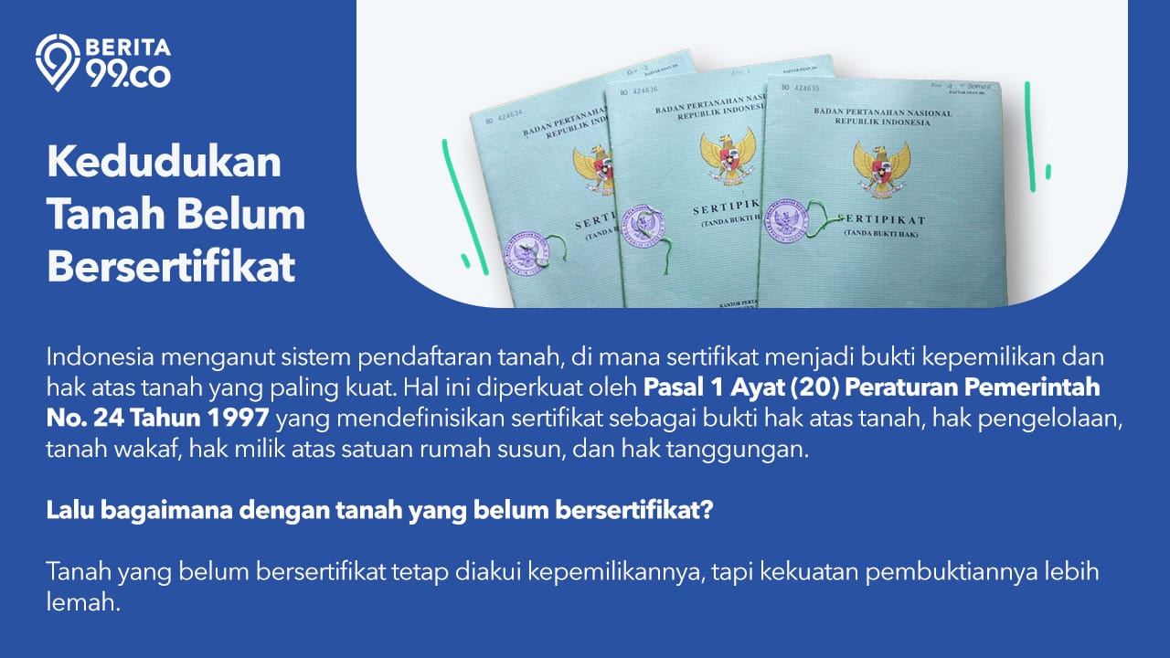 penyelesaian sengketa tanah yang belum bersertifikat
