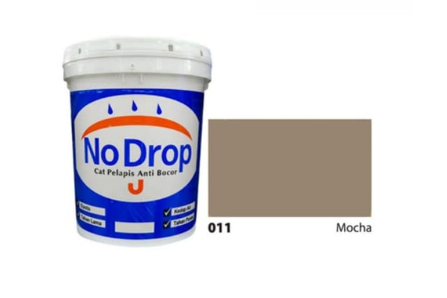 warna cat no drop untuk luar rumah
