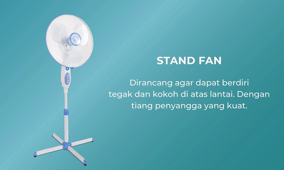 stand fan KAS-1618 B