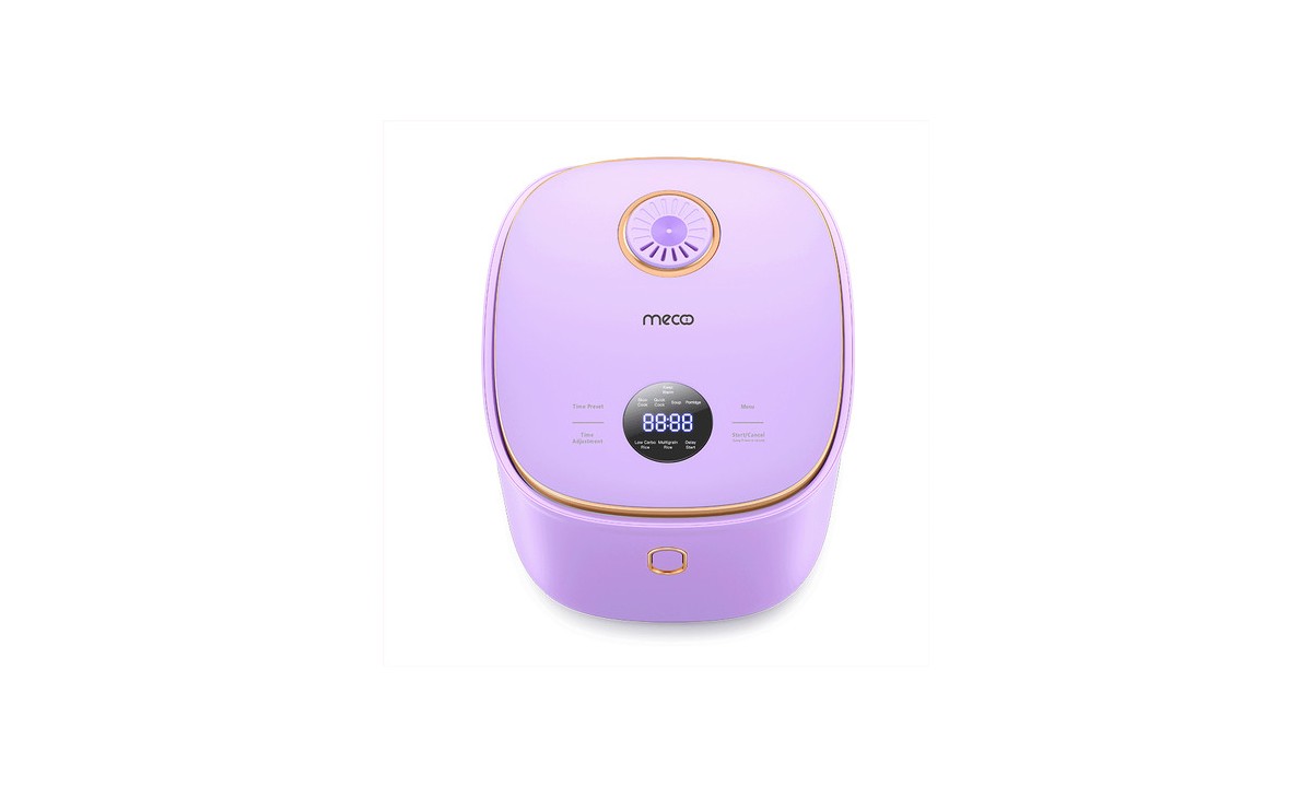 merk rice cooker terbaik Mecoo Aesthetic Rice Cooker Low Carbo