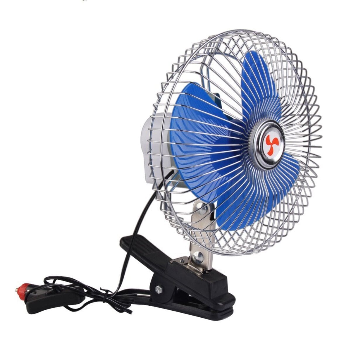 kipas angin mini SIV portable vehicle auto oscilatting car fan