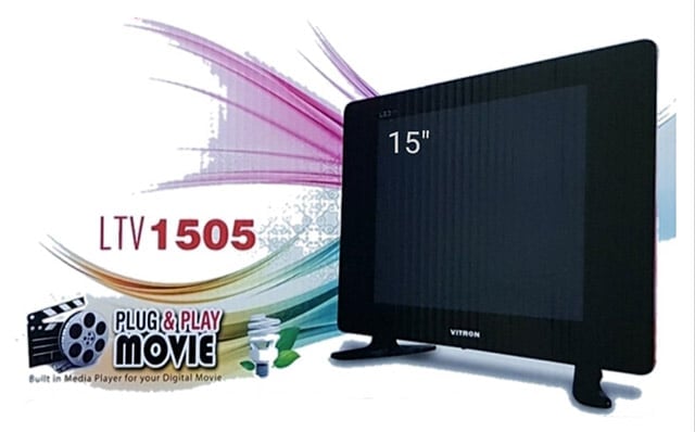 Vitron LED TV 1992 19 Inch USB Movie