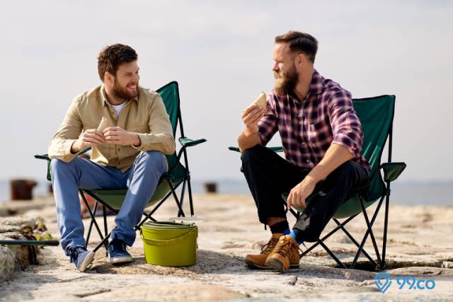 Bentuk Penyangga Kursi Lipat Outdoor