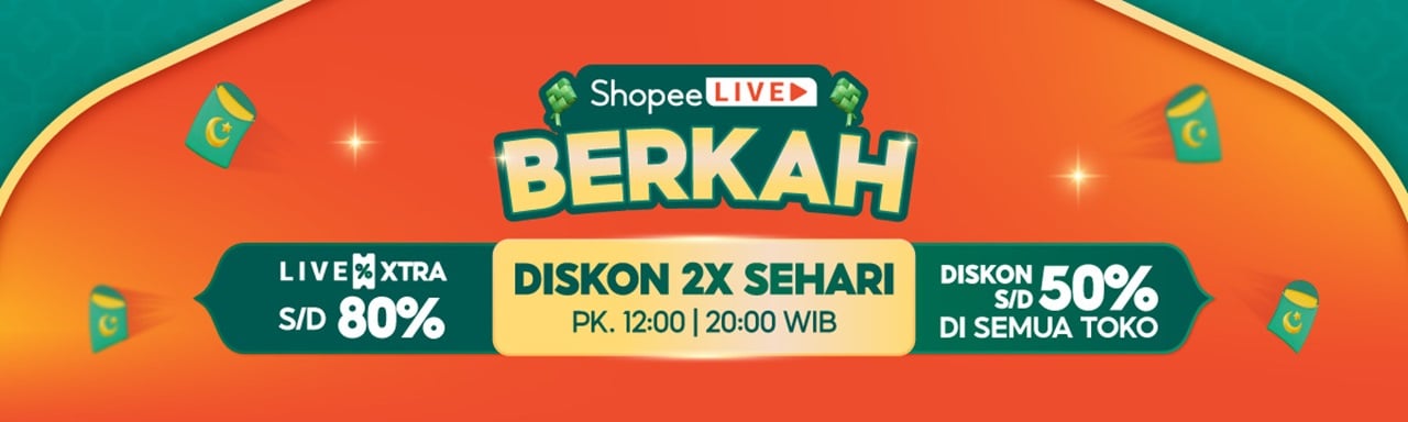 promo shopee live berkah