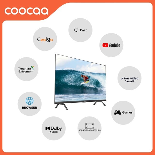 tv 32 inch terbaik COOCAA 32S3U