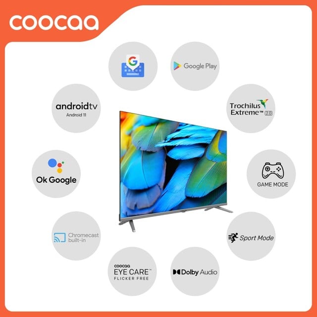 tv 32 inch terbaik COOCAA 32S7G