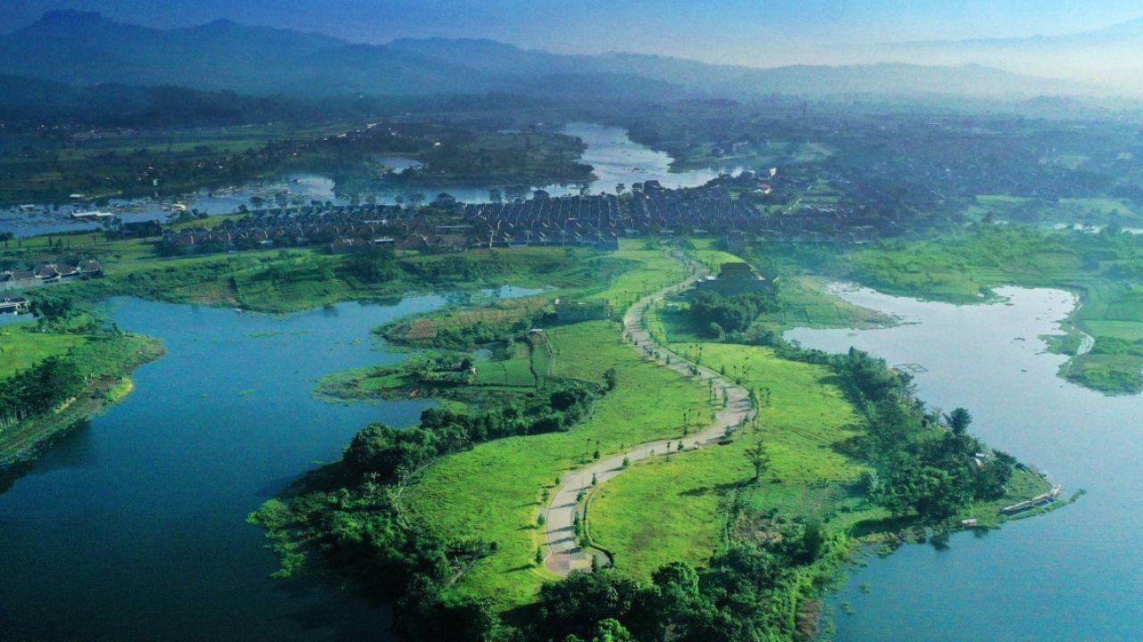 hunian di tatar nilapadmi kota baru parahyangan