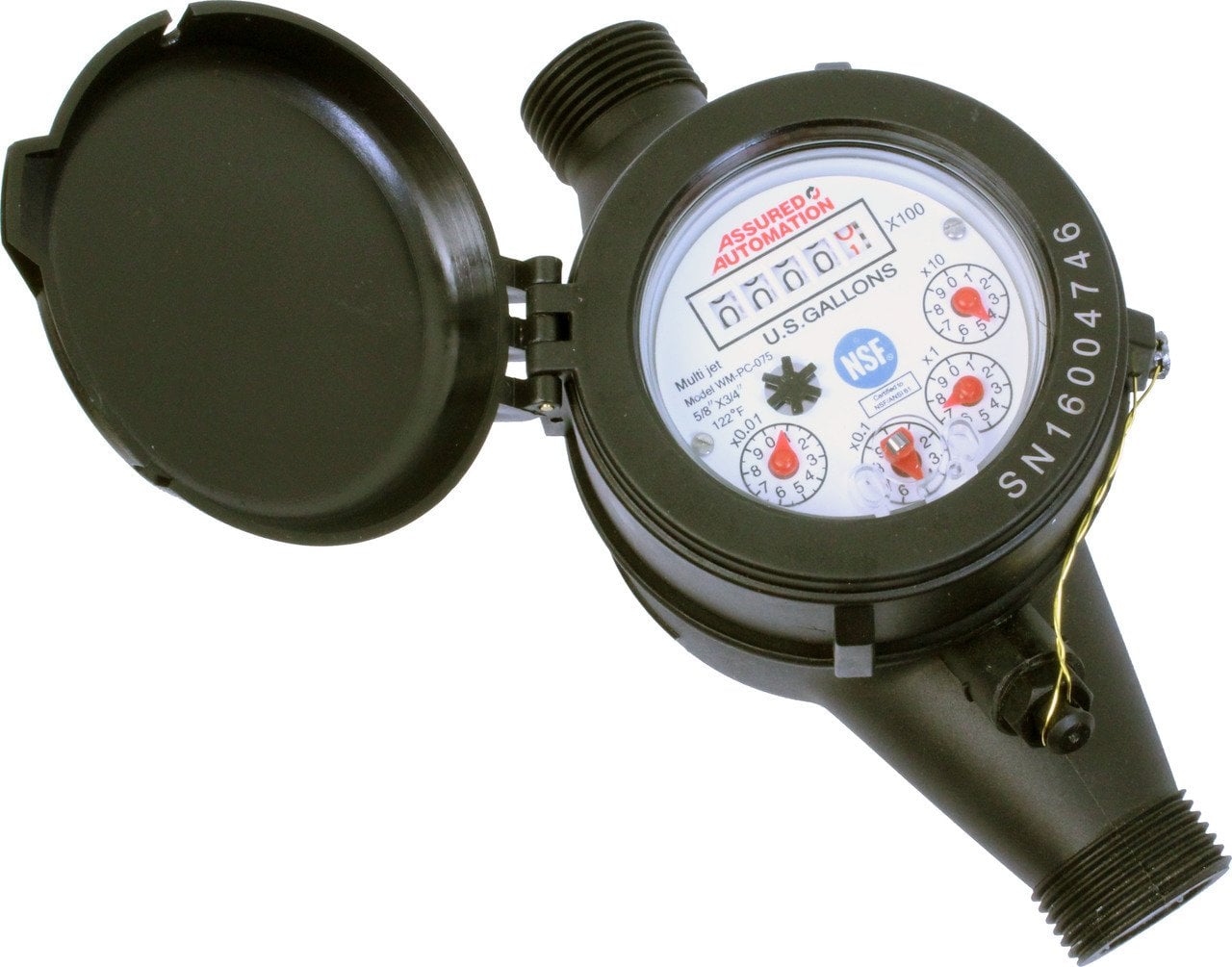 dial besar ukuran air