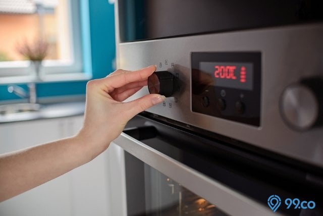 cara menggunakan oven listrik