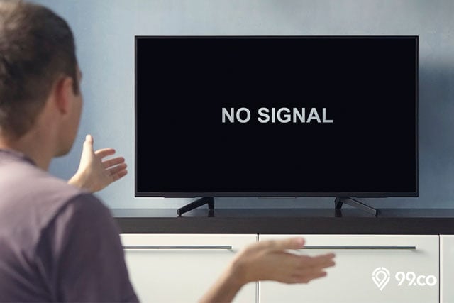 cara memperbaiki tv tidak ada gambar dan suara