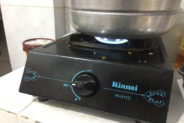 tanda kompor gas yang sudah rusak