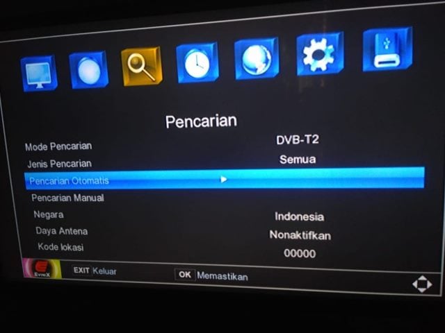 mencari siaran tv digital