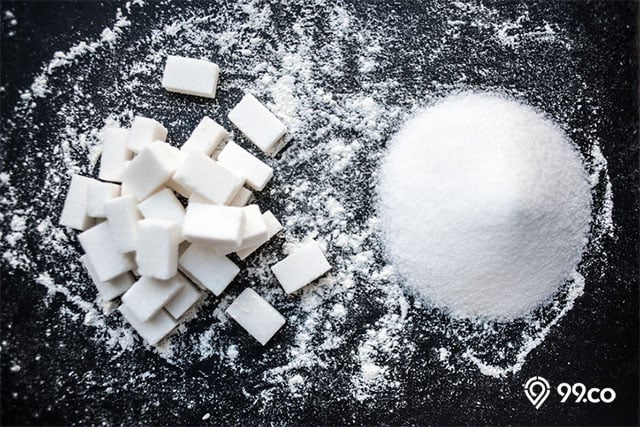 baking soda hilangkan noda di plafon