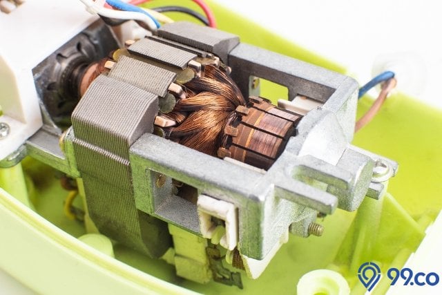 cara memperbaiki blender keluar percikan api