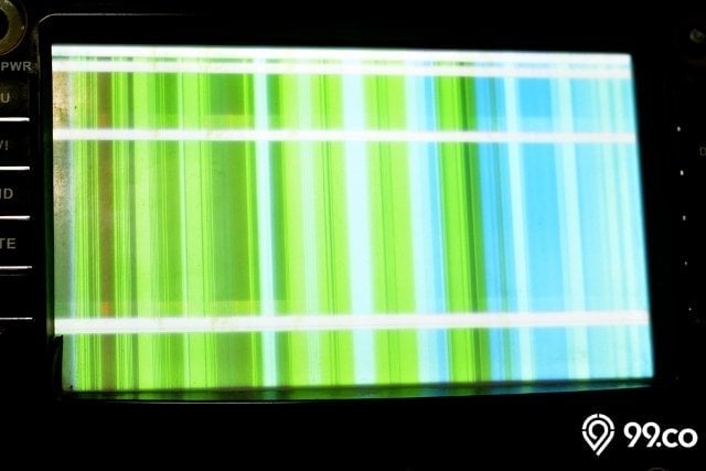 penyebab warna tv tidak normal