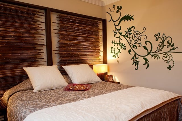 kamar bambu krem
