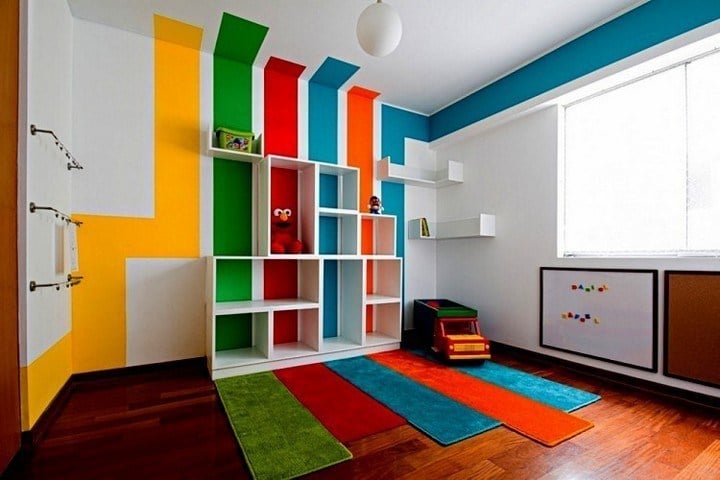 blok warna kontras