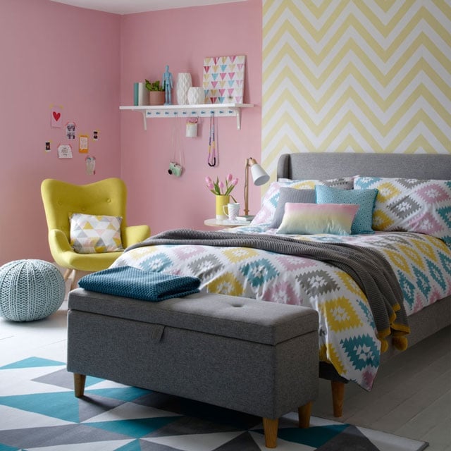 inspirasi kamar pink