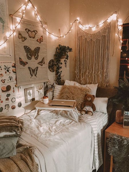 lampu tumblr kamar tidur