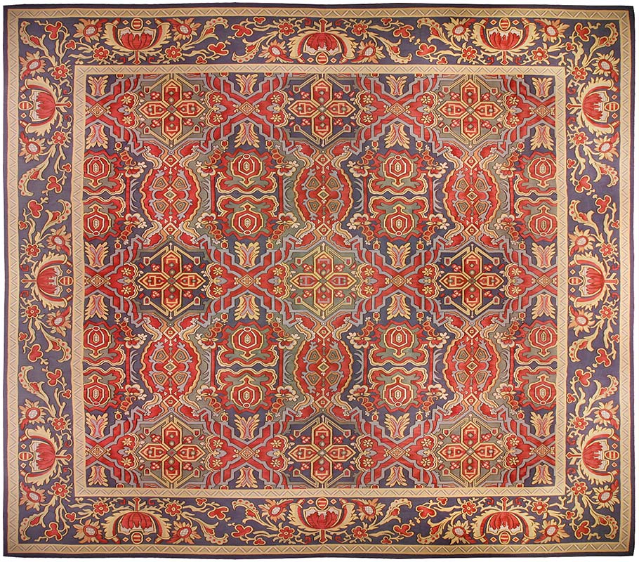 Permadani Motif Palmettes Cartouches