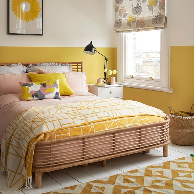 warna cat kamar tidur sempit
