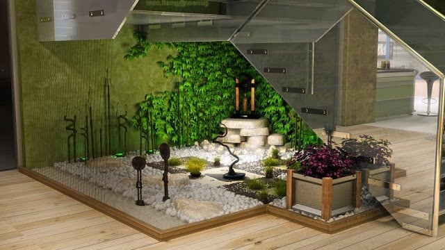 kebun di dalam rumah