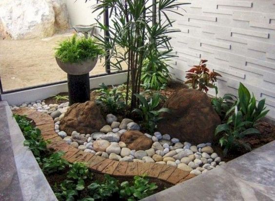 kebun minimalis di dalam rumah