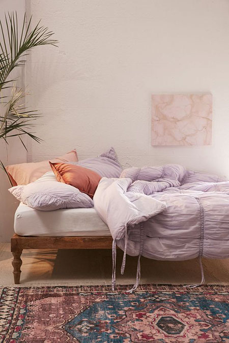 aksen ungu lavender