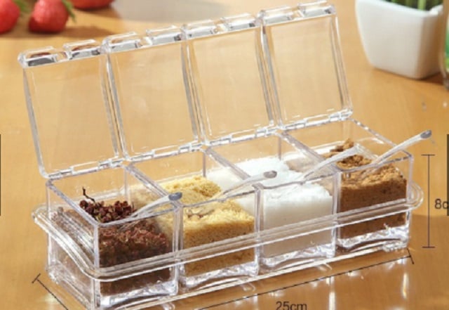tempat bumbu material mika