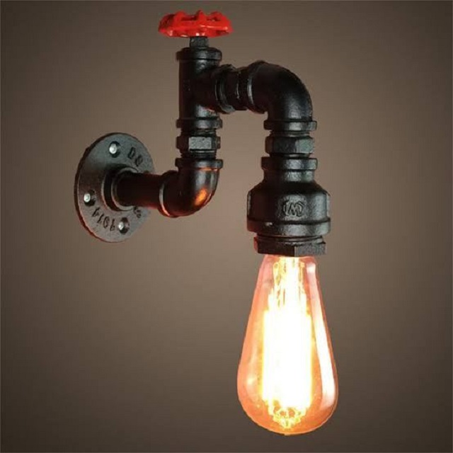 lampu dinding industrial